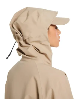 Blæst Voss Poncho Beige Jakke Beige