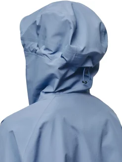 Blæst Voss Poncho Blue Hour Jakke Lyseblå