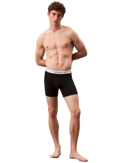 Calvin Klein Underwear Icon Boxer Briefs 3pk Boxershorts Sort