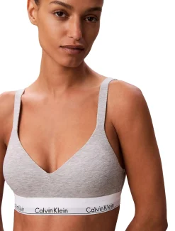 Calvin Klein Underwear Lift Bralett Undertøy Lys Grå Melert
