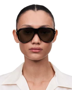 Chimi Eyewear Caine Tortoise Solbriller Brun