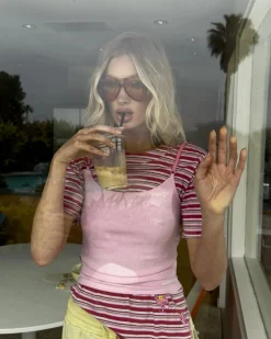 Chimi Eyewear Doris Honey Tortoise Solbriller Brun/Gul