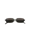 Chimi Eyewear Rimless Parallel Black Solbriller Sort