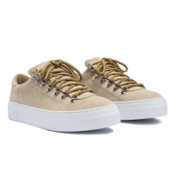 Diemme Marostica Low Platform Sand Suede Sko Sand