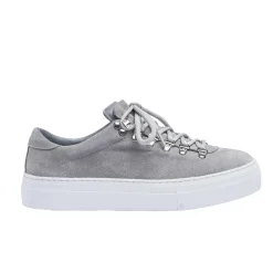 Diemme Marostica Low Platform Grey Suede Sko Lysegrå