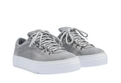 Diemme Marostica Low Platform Grey Suede Sko Lysegrå