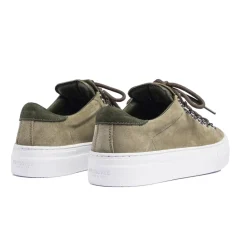Diemme Marostica Low Platform Olive Suede Sko Oliven