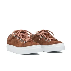 Diemme Marostica Low Platform Rust Suede Sko Rustrød