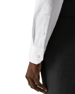 Eton 3000 Contemporary White Signature Twill Shirt Skjorte Hvit