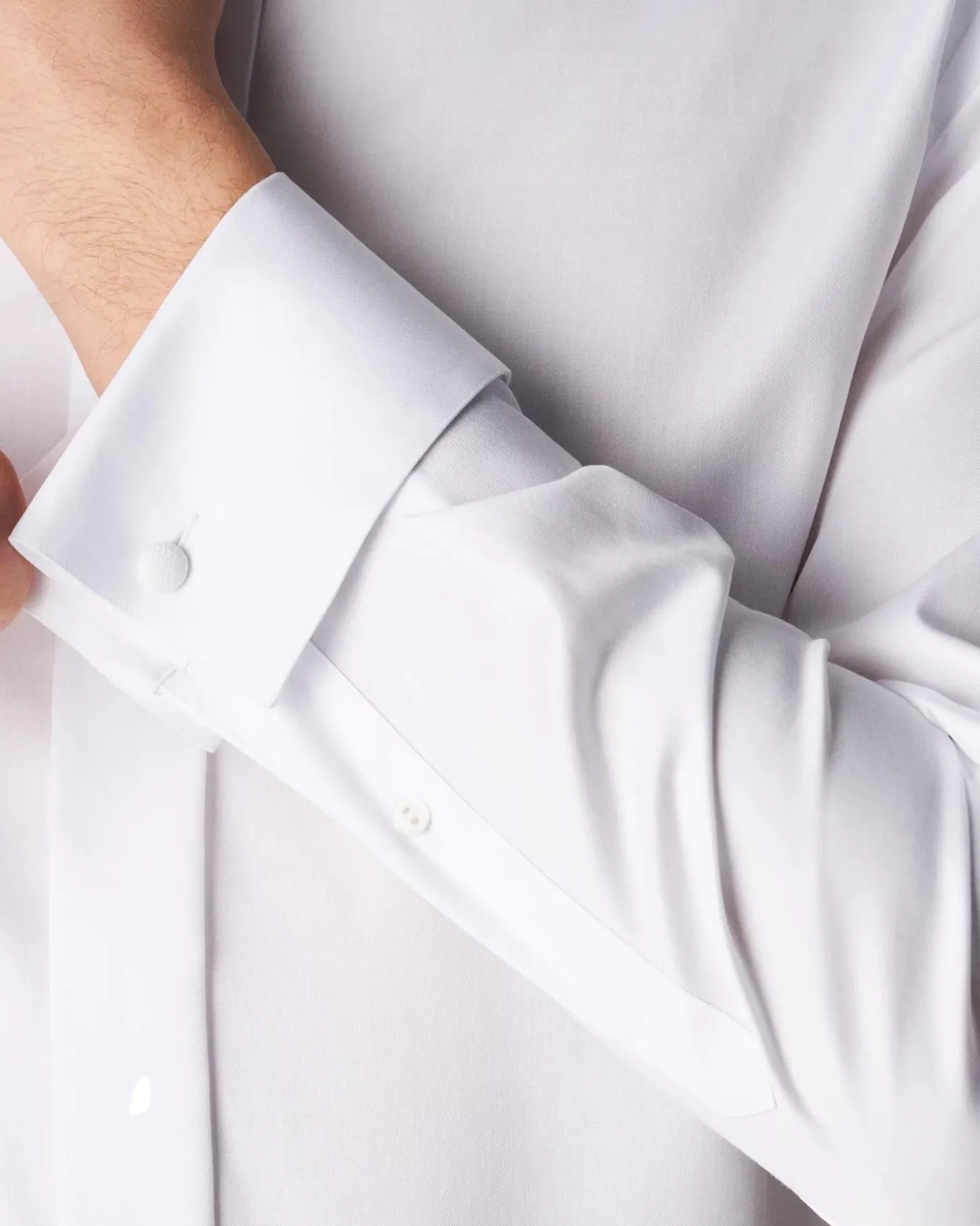 Eton 3000 Slim Evening Wing Collar Skjorte Hvit