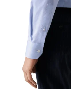 Eton 3000 Slim Skjorte Lyseblå