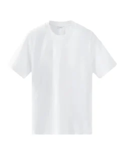Eton Filo di Scozia T-shirt T-shirt Hvit
