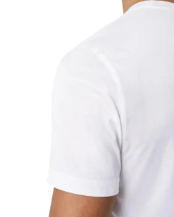 Eton Filo di Scozia T-shirt T-shirt Hvit