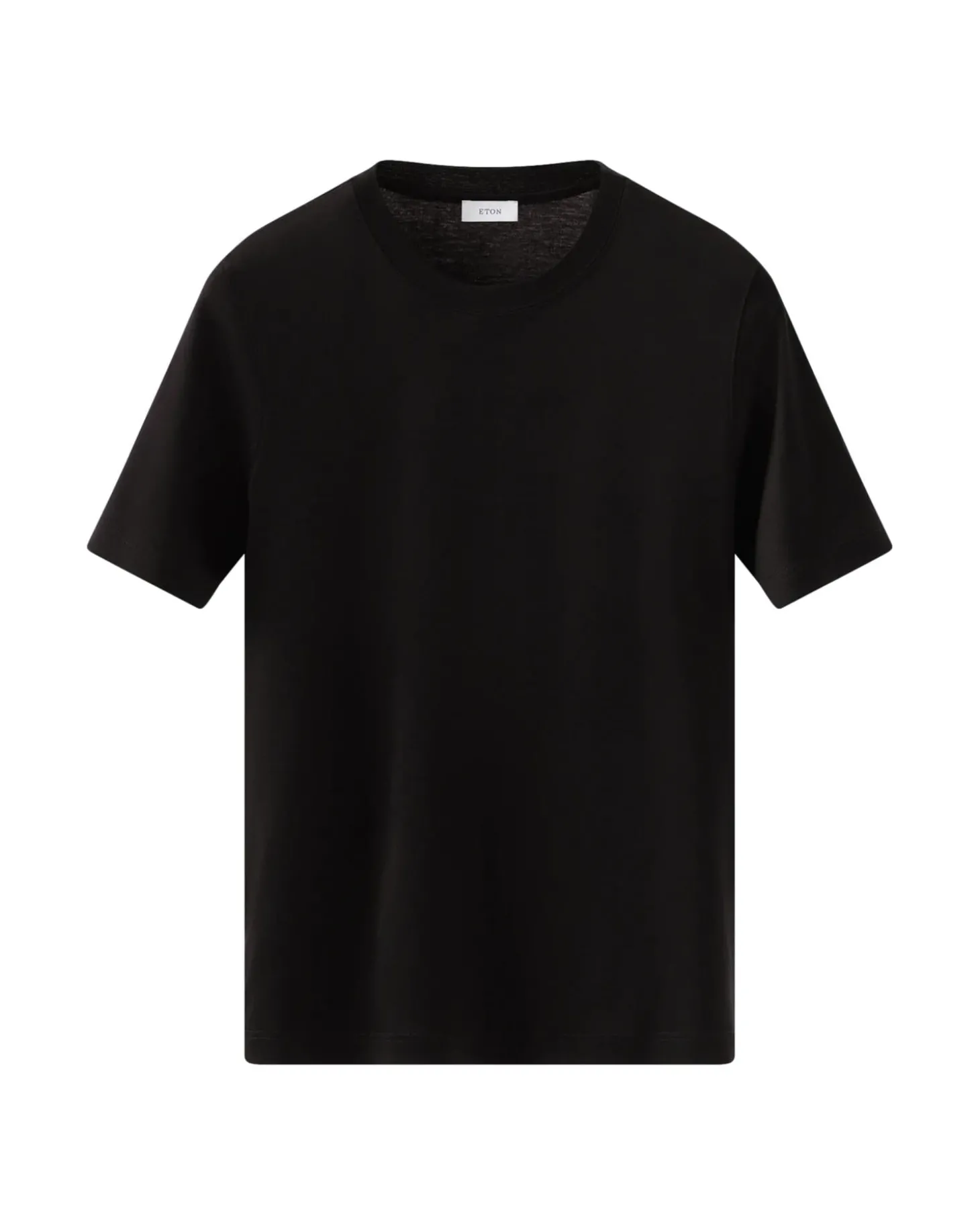 Eton Filo di Scozia T-shirt T-shirt Sort