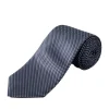 Eton Geometric Woven Slik Tie Slips Marine