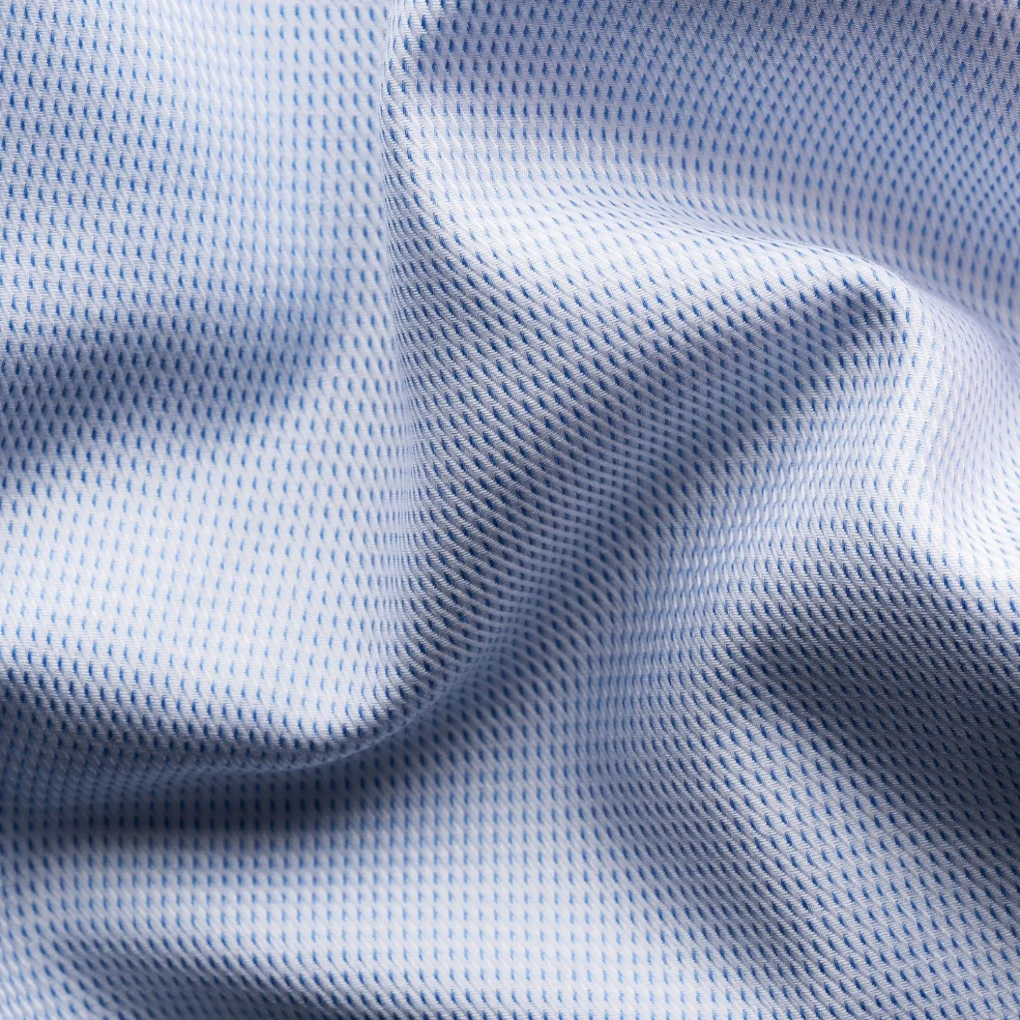 Eton Light Blue Fine Twill Shirt Skjorte Lyseblå