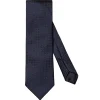 Eton Silk Evening Tie Slips Marine
