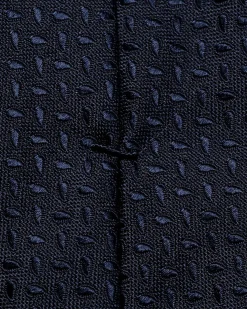 Eton Silk Evening Tie Slips Marine