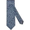 Eton Silk Tie Slips Blå