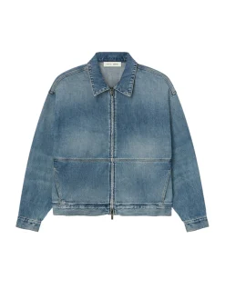 Fear of God Essentials Denim Trucker Jacket Jakke Denim