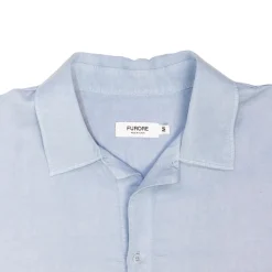 Furore Hill Short Sleeve Skjorte Gråblå