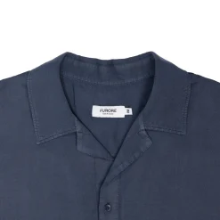 Furore Hill Short Sleeve Skjorte Mørkeblå