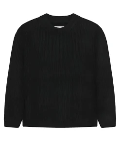 Garment Project Boxy Wool Knit Genser Sort