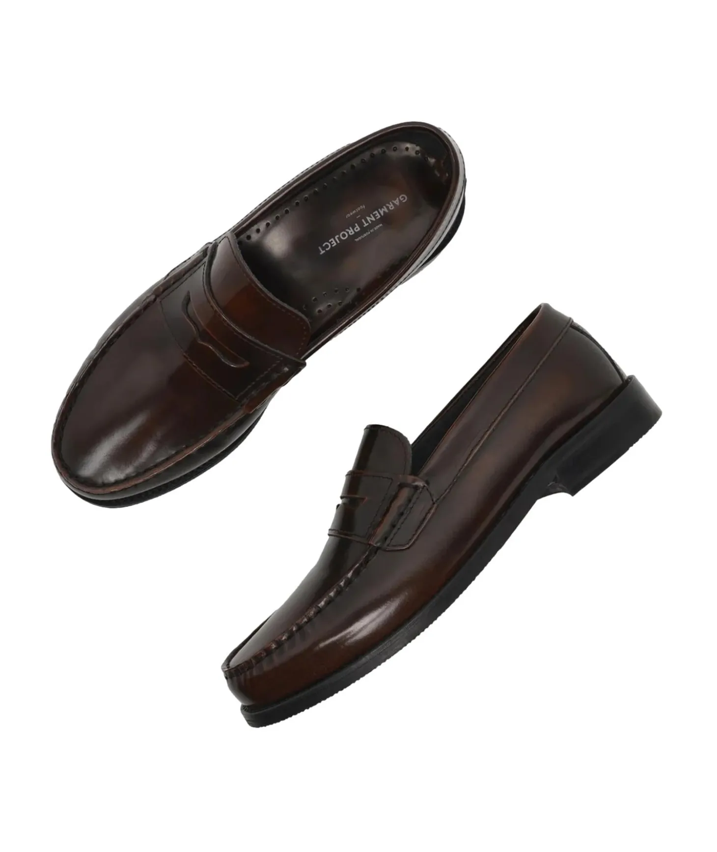 Garment Project Miles Penny Loafer Sko Mørkebrun