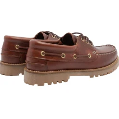 Garment Project Ollie Boat Shoe Brown Leather Sko Brun