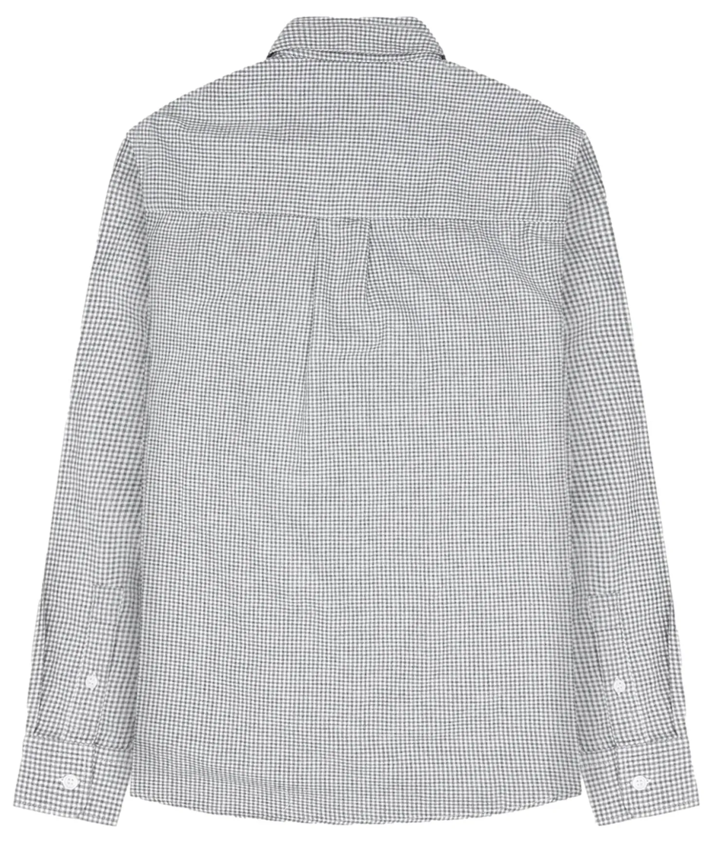 Garment Project Relaxed LS Button Down Shirt Skjorte Grå Mønster