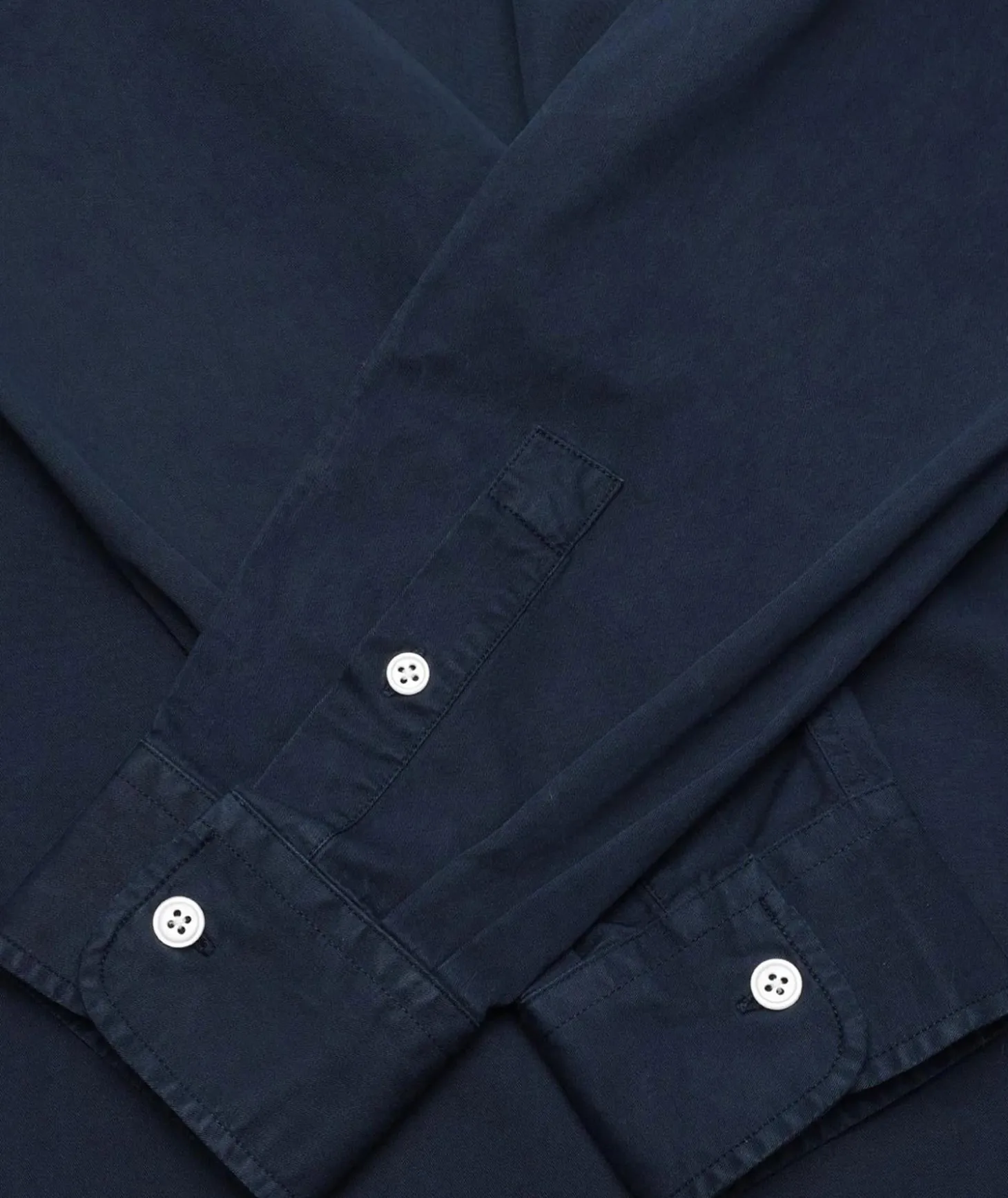 Garment Project Relaxed LS Button Down Shirt Skjorte Navy