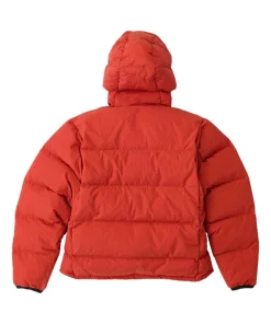 Gramicci Down Puffer Hooded Jacket Jakke Rød