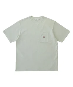 Gramicci ONE POINT TEE PIGMENT DYED T-shirt Off-White