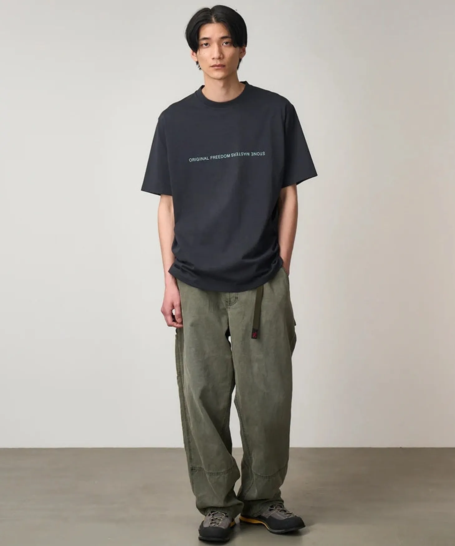 Gramicci STONEMASTERS TEE T-shirt Sort