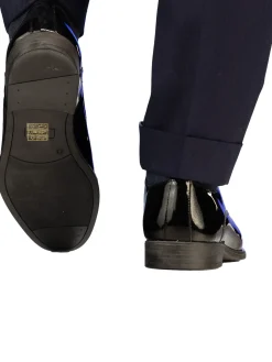 Gregers BERGAMO Lakksko Sko Sort