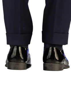 Gregers BERGAMO Lakksko Sko Sort