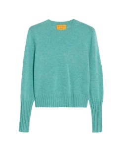 Guest In Residence Shrunken Crew Genser Turkis