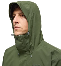 Haglöfs Breeze Proof Jacket Men Jakke Grønn