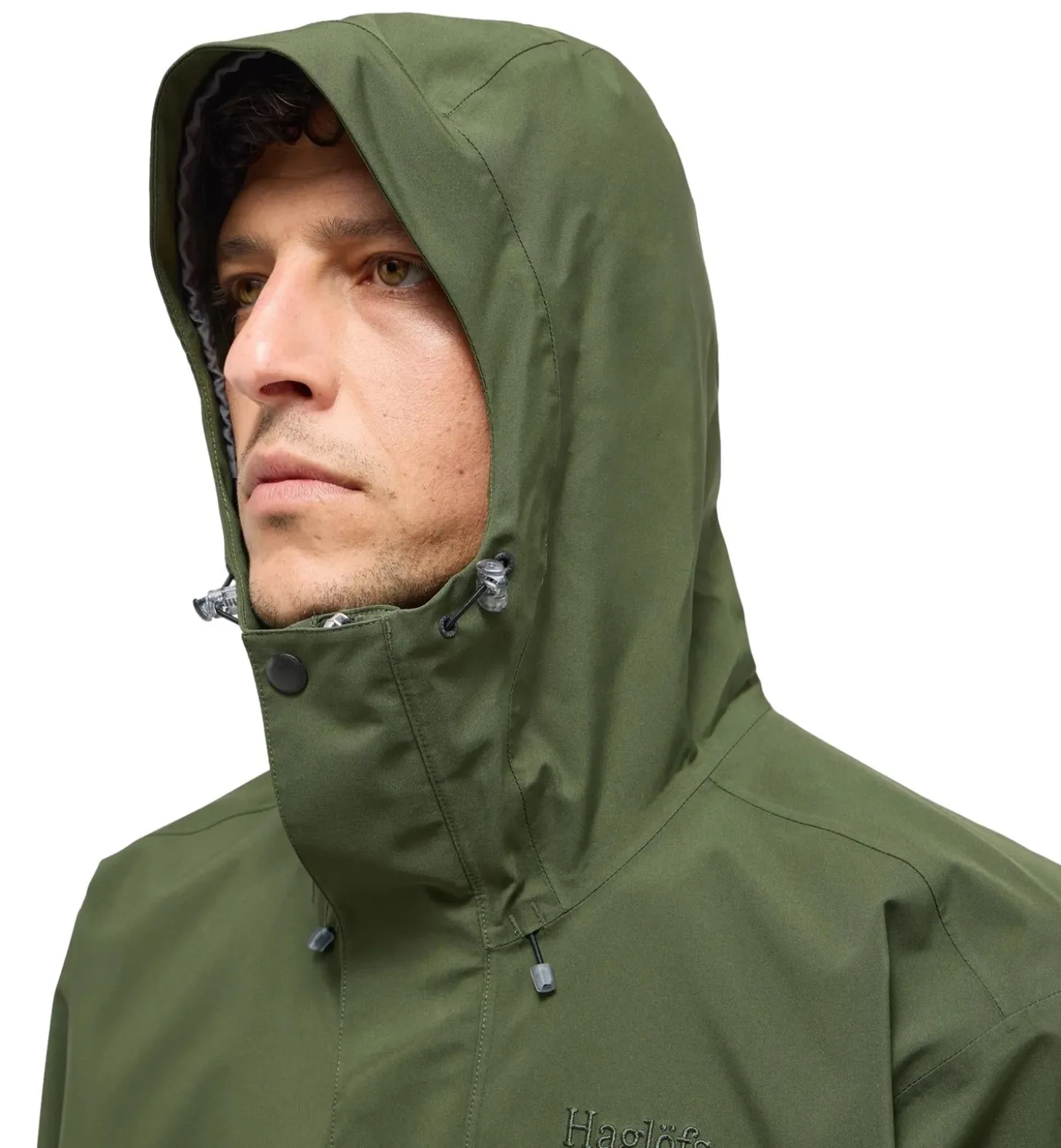 Haglöfs Breeze Proof Jacket Men Jakke Grønn