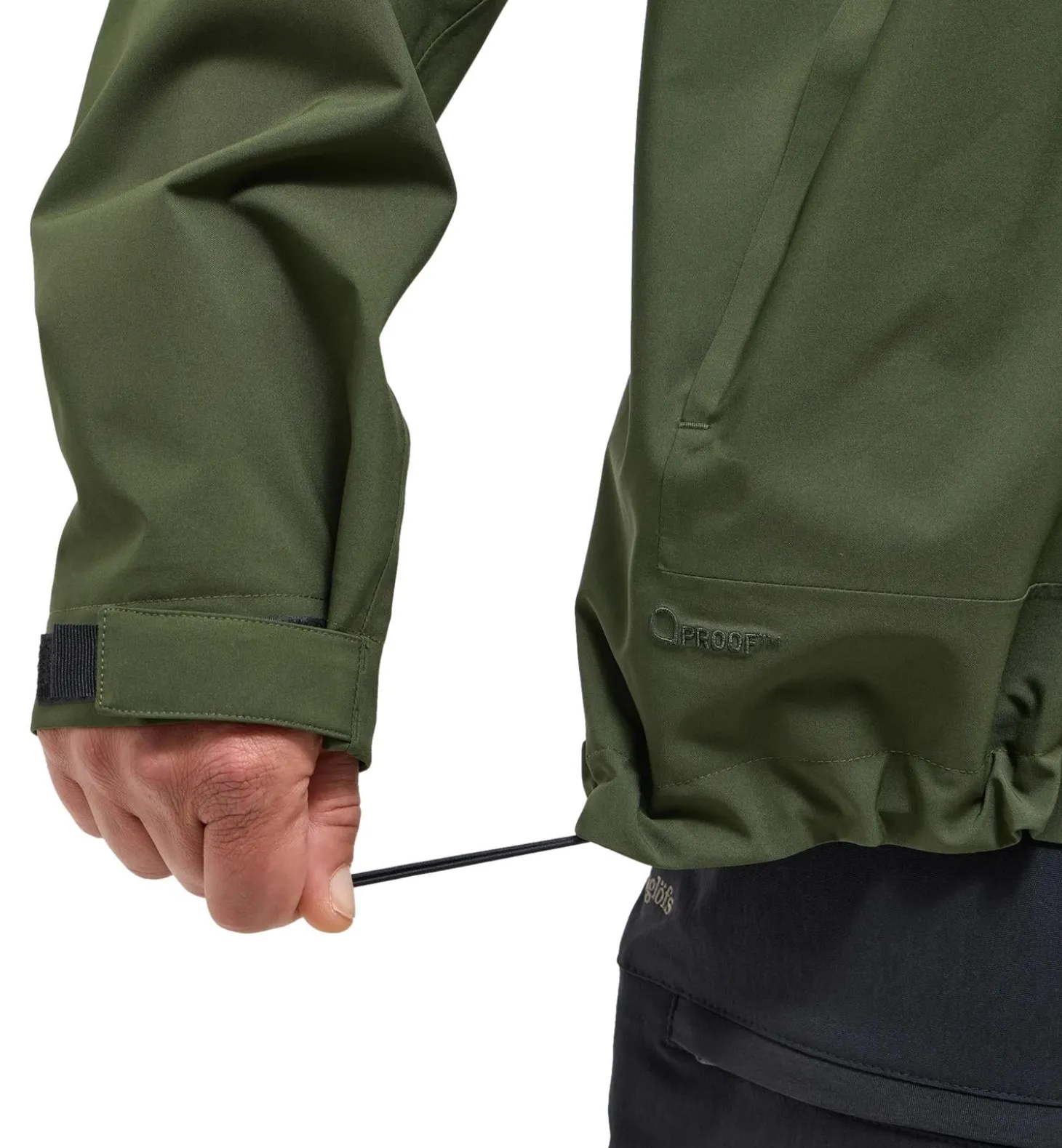 Haglöfs Breeze Proof Jacket Men Jakke Grønn