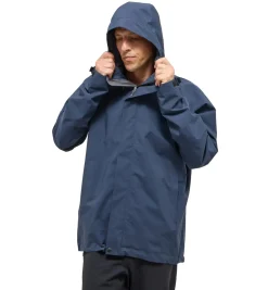 Haglöfs Breeze Proof Jacket Men Jakke Marine