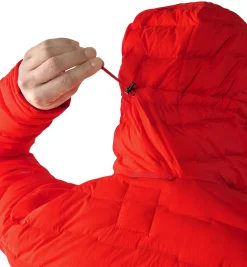 Haglöfs Spitz Down Hood Men Jakke Rød