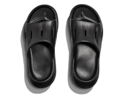 HOKA U Ora Recovery Slide 3 Sko Sort