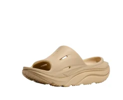 HOKA U Ora Recovery Slide 3 SSSS Sko Beige