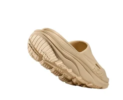 HOKA U Ora Recovery Slide 3 SSSS Sko Beige