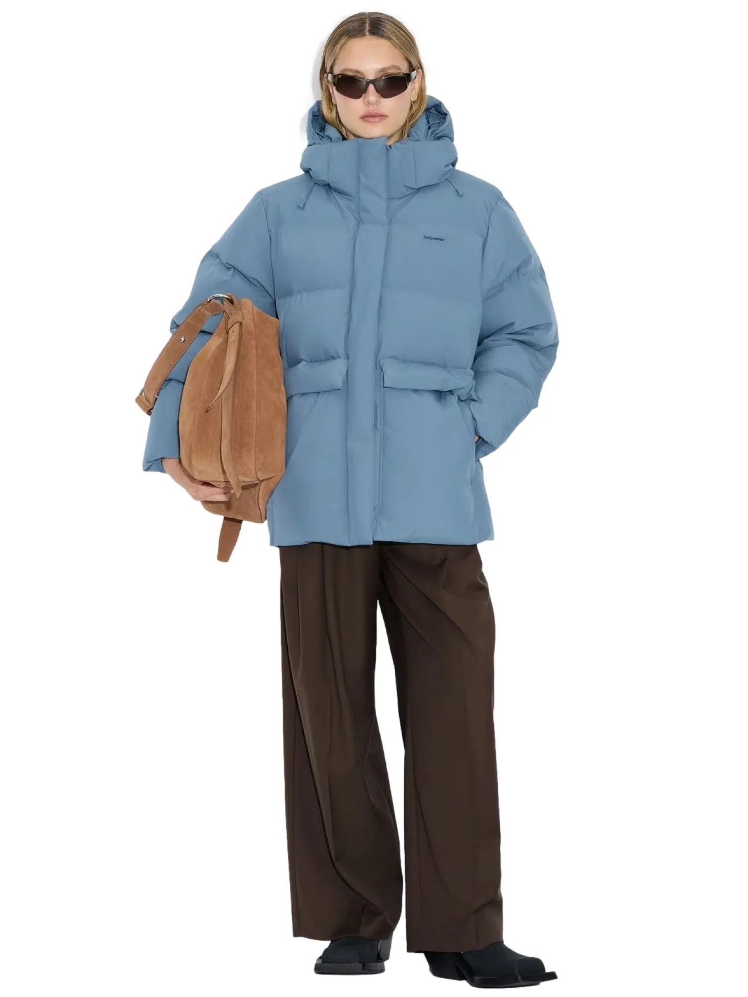 Holzweiler Besseggen Down Blue Aqua Jakke Blå