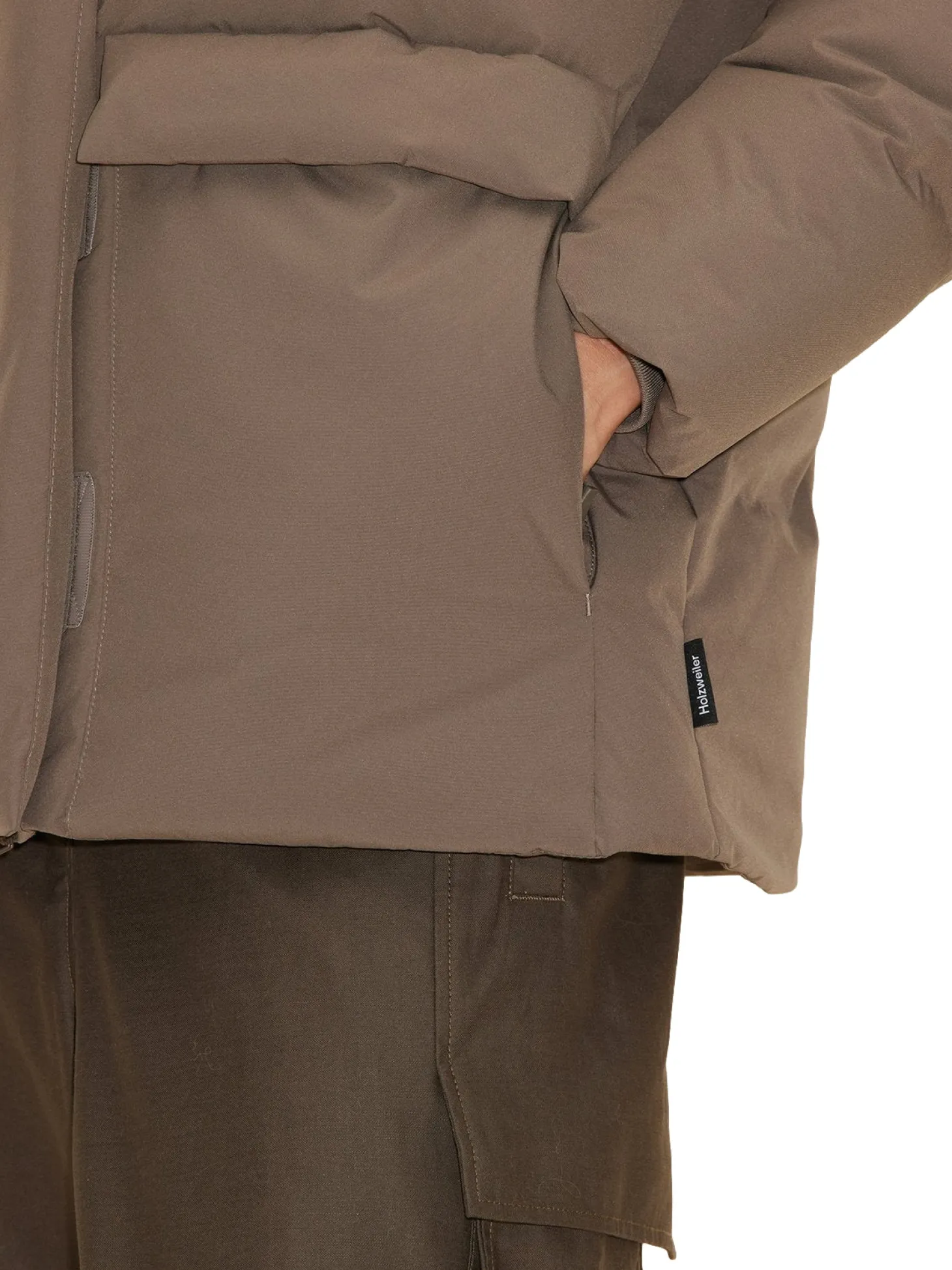 Holzweiler Besseggen Down Taupe Jakke Lysebrun