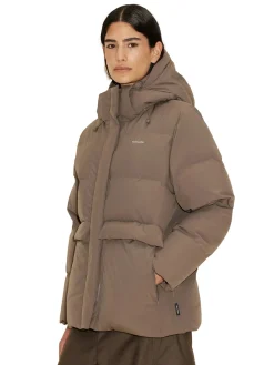 Holzweiler Besseggen Down Taupe Jakke Lysebrun