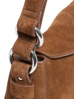 Holzweiler Bud Suede Bag Mini Veske Lysebrun