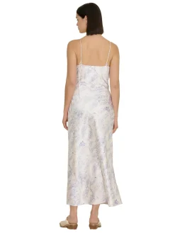 Holzweiler Eila Print Dress Kjole Lilla Mønster